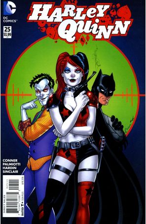 Harley Quinn (2nd Series) 25 published by DC with cover art by Amanda Conner