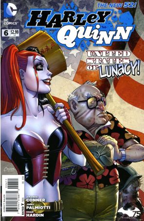 Harley Quinn (2nd Series) 6 published by DC with cover art by Amanda Conner