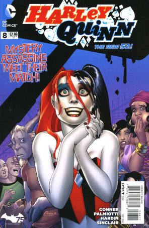 Harley Quinn (2nd Series) 8 published by DC with cover art by Amanda Conner