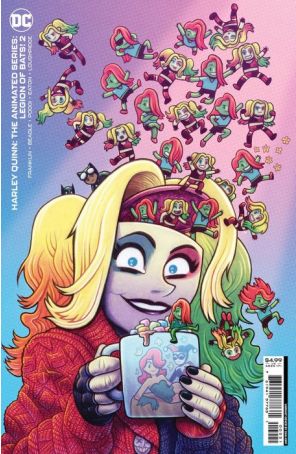 Harley Quinn: The Animated Series: Legion of Bats! 2A published by DC with cover art by Dan Hipp