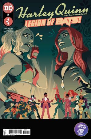 Harley Quinn: The Animated Series: Legion of Bats! 5 published by DC with cover art by Yoshi Yoshitani
