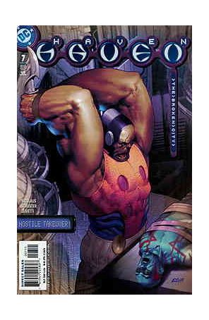 Haven: The Broken City 7 published by DC with cover art by Ariel Olivetti