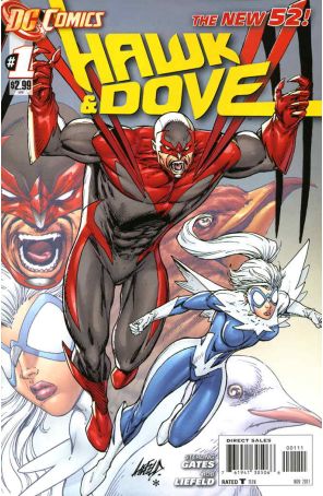 Hawk And Dove (5th Series) 1 published by DC with cover art by Rob Liefeld