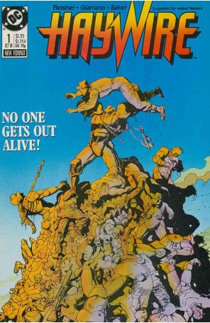 Haywire 1 published by DC with cover art by Vince Giarrano