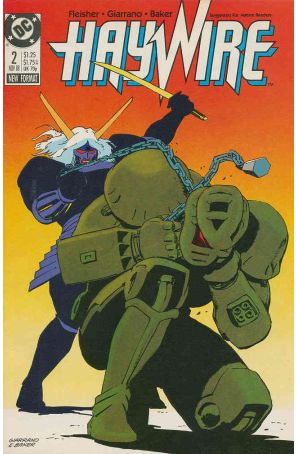 Haywire 2 published by DC with cover art by Vince Giarrano