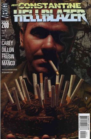 Hellblazer 200 published by DC with cover art by Tim Bradstreet