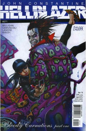 Hellblazer 271 published by DC with cover art by Simon Bisley