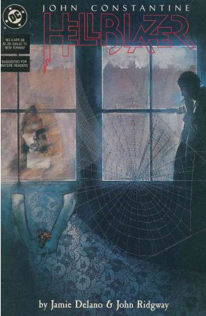 Hellblazer 4 published by DC with cover art by Dave McKean