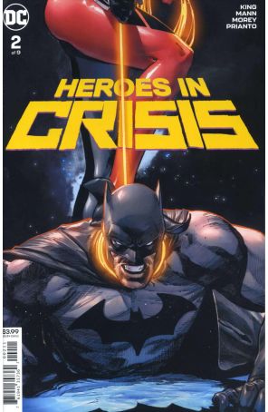 Heroes In Crisis 2 published by DC with cover art by Clay Mann