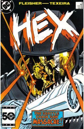 Hex 5 published by DC with cover art by Mark Texeira