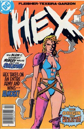 Hex 6 (Newsstand) published by DC with cover art by Mark Texeira
