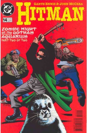 Hitman 14 published by DC with cover art by John McCrea