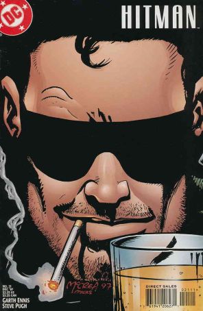 Hitman 21 published by DC with cover art by John McCrea
