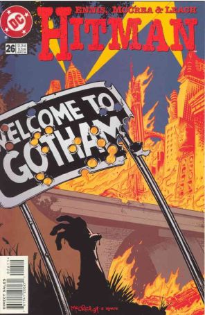 Hitman 26 published by DC with cover art by John McCrea