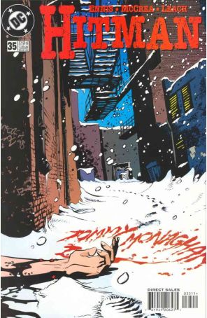Hitman 35 published by DC with cover art by John McCrea