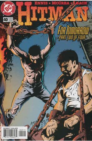 Hitman 40 published by DC with cover art by John McCrea