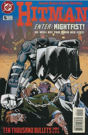 Hitman 5 published by DC with cover art by John McCrea