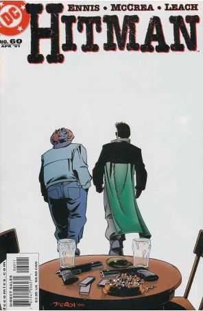 Hitman 60 published by DC with cover art by John McCrea