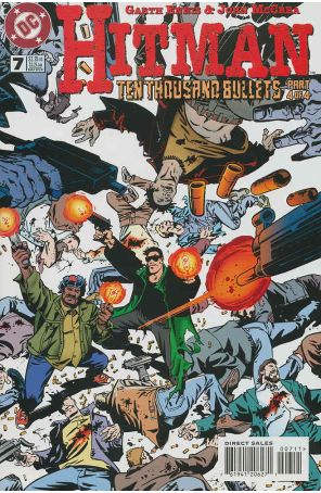 Hitman 7 published by DC with cover art by John McCrea