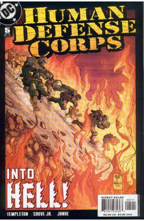 Human Defense Corps 5 published by DC