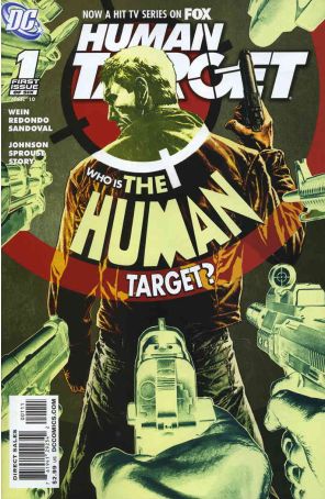 Human Target (3rd Series) 1 published by DC with cover art by Lee Bermejo