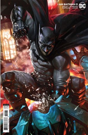 I Am Batman 0A published by DC with cover art by Derrick Chew