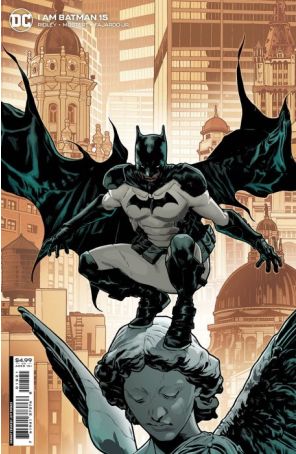 I Am Batman 15A published by DC with cover art by Jeff Spokes