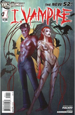 I, Vampire 1 published by DC with cover art by Jenny Frison