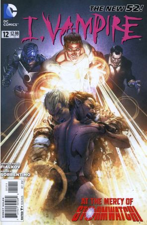 I, Vampire 12 published by DC with cover art by Clayton Crain