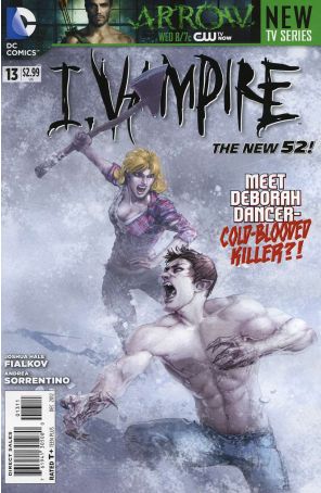 I, Vampire 13 published by DC with cover art by Clayton Crain