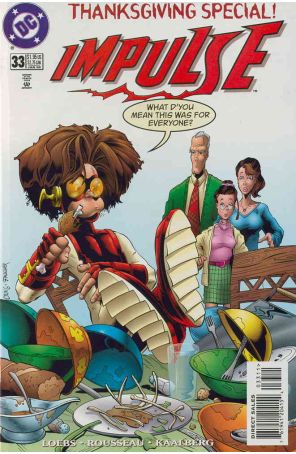 Impulse 33 published by DC with cover art by Craig Rousseau