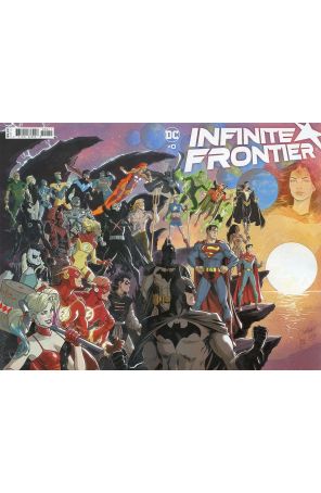 Infinite Frontier 0 published by DC with cover art by Dan Jurgens