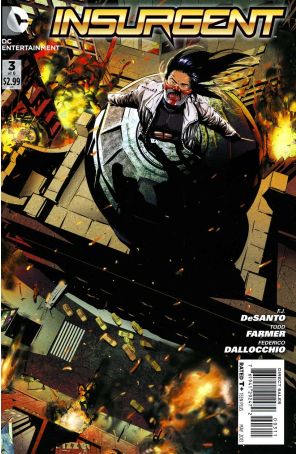 Insurgent 3 published by DC with cover art by Federico Dallocchio