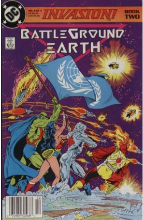 Invasion! 2 (Newsstand) published by DC with cover art by Bart Sears