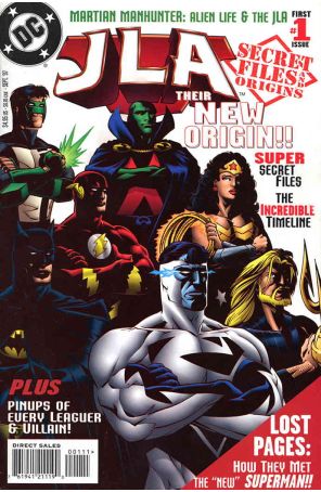 JLA Secret Files 1SC published by DC with cover art by Howard Porter