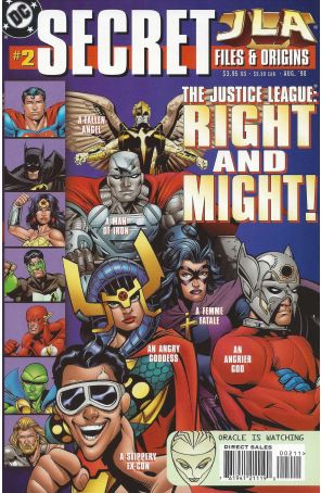 JLA Secret Files 2 published by DC with cover art by Yanick Paquette
