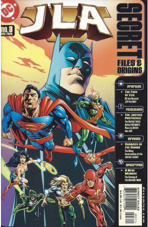 JLA Secret Files 3 published by DC with cover art by Dave Ross