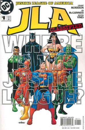 JLA: Classified 1 published by DC with cover art by Ed McGuinness