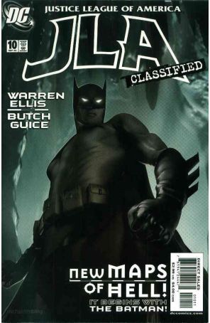 JLA: Classified 10 published by DC with cover art by Michael Stribling