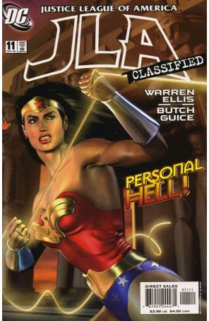 JLA: Classified 11 published by DC with cover art by Michael Stribling
