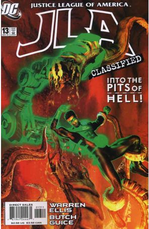 JLA: Classified 13 published by DC with cover art by Michael Stribling