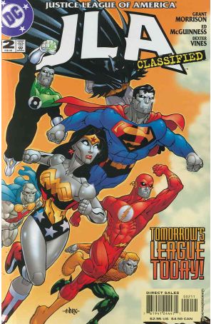 JLA: Classified 2 published by DC with cover art by Ed McGuinness