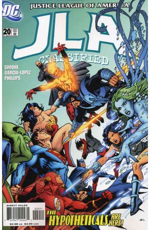 JLA: Classified 20 published by DC with cover art by José Luis Garcia-Lopéz