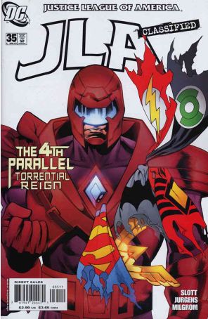 JLA: Classified 35 published by DC with cover art by Dan Jurgens