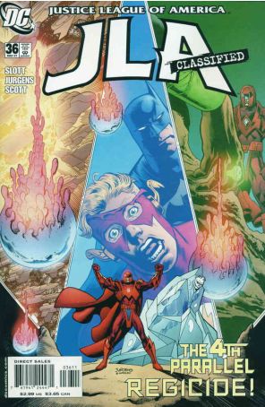 JLA: Classified 36 published by DC with cover art by Dan Jurgens