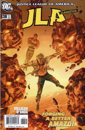 JLA: Classified 38 published by DC with cover art by Sami Basri