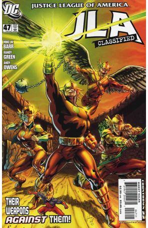 JLA: Classified 47 published by DC with cover art by Julian Lopez