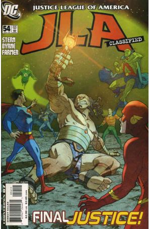 JLA: Classified 54 published by DC with cover art by Joshua Middleton