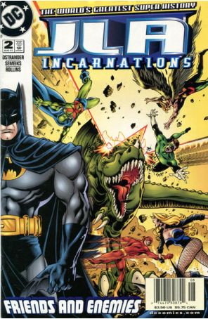 JLA: Incarnations 2 (Newsstand) published by DC with cover art by Val Semeiks