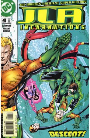 JLA: Incarnations 4 published by DC with cover art by Val Semeiks